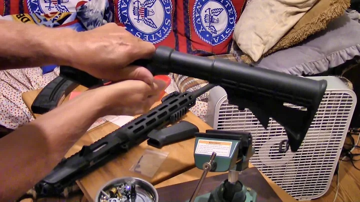 Velocity single stage 3LB AR15 trigger install in S&W 15/22