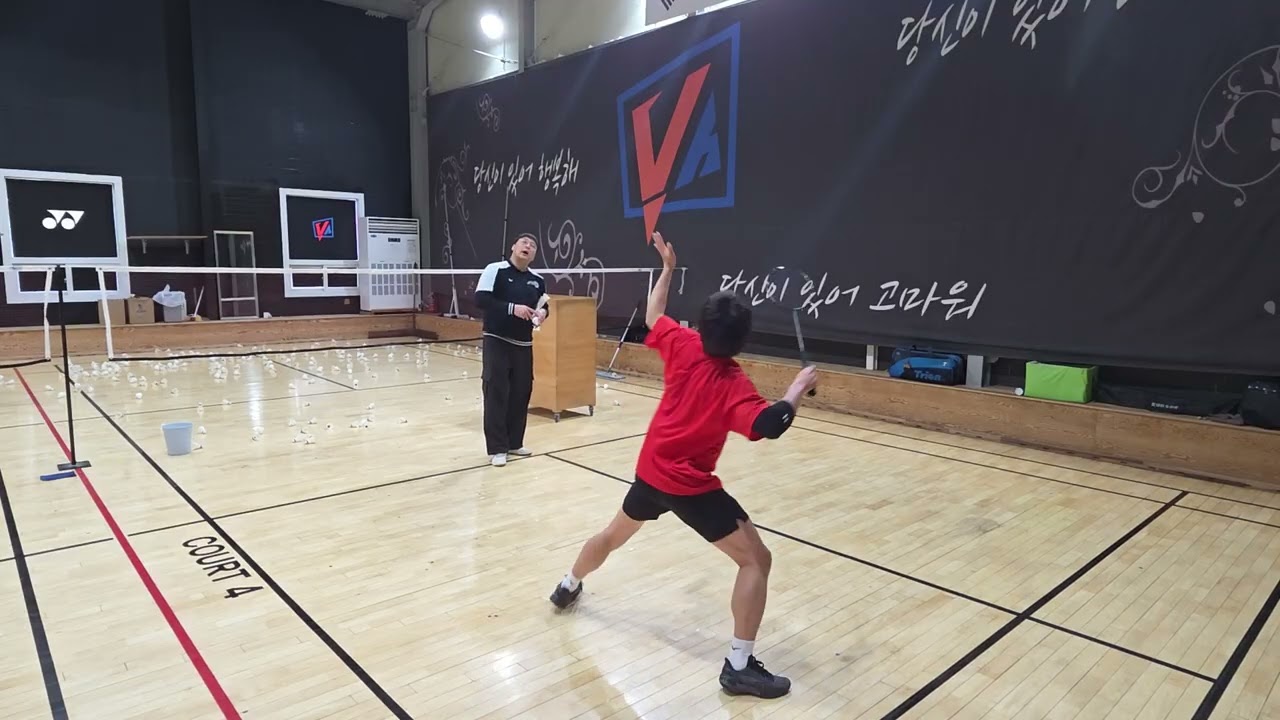 26.02.26 Badminton Lesson 🏸 설기