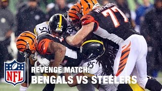 Bengals vs. Steelers: 2015 Wild Card | Revenge Match | NFL Now