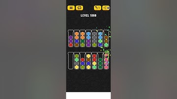 Ball sort level 1099