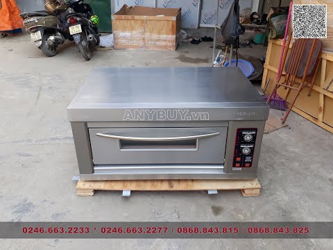 Video Lò nướng bánh công nghiệp 1 tầng Berjaya BJY-E6KW-1BD - youtube