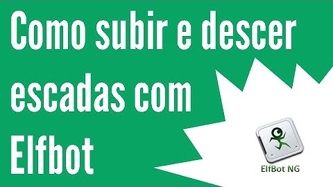 Como subir e descer escadas com Elfbot