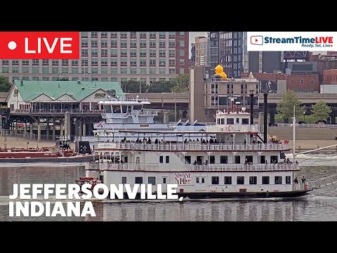 LIVE CAM: Ohio River, Jeffersonville, IN | StreamTime LIVE