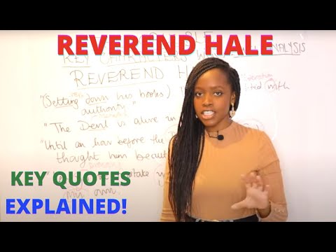 Reverend Hale Character Quotes & Word-Level Analysis! | The Crucible Quotes: English GCSE Mocks!