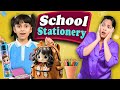 Anaya ki school stationery  moral stories for kids  pretend play  toystars