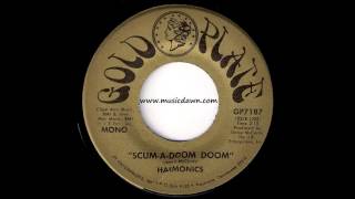 Harmonics - Scum-A-Doom Doom [Gold Plate] 1971 Deep Funk 45