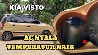 Engine temperature rises when the AC is on - Kia Visto / Hiday Atoz
