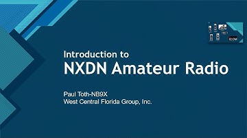 TECHCON 2022 - Introduction to NXDN