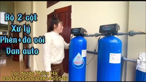 Hệ thống xử lý nước sinh hoạt hiệu quả / lọc nước thiên hà #vậtliệulọcnước #hatlocnuoc #bồnlocnuoc
