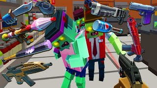 Pixel Combat Zombie Strike THE MOST POWERFUL WEAPONS Full Unlocked Android Gameplay Part 145 screenshot 4