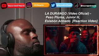 LA DURANGO (Video Oficial) - Peso Pluma, Junior H, Eslabón Armado| REACTION