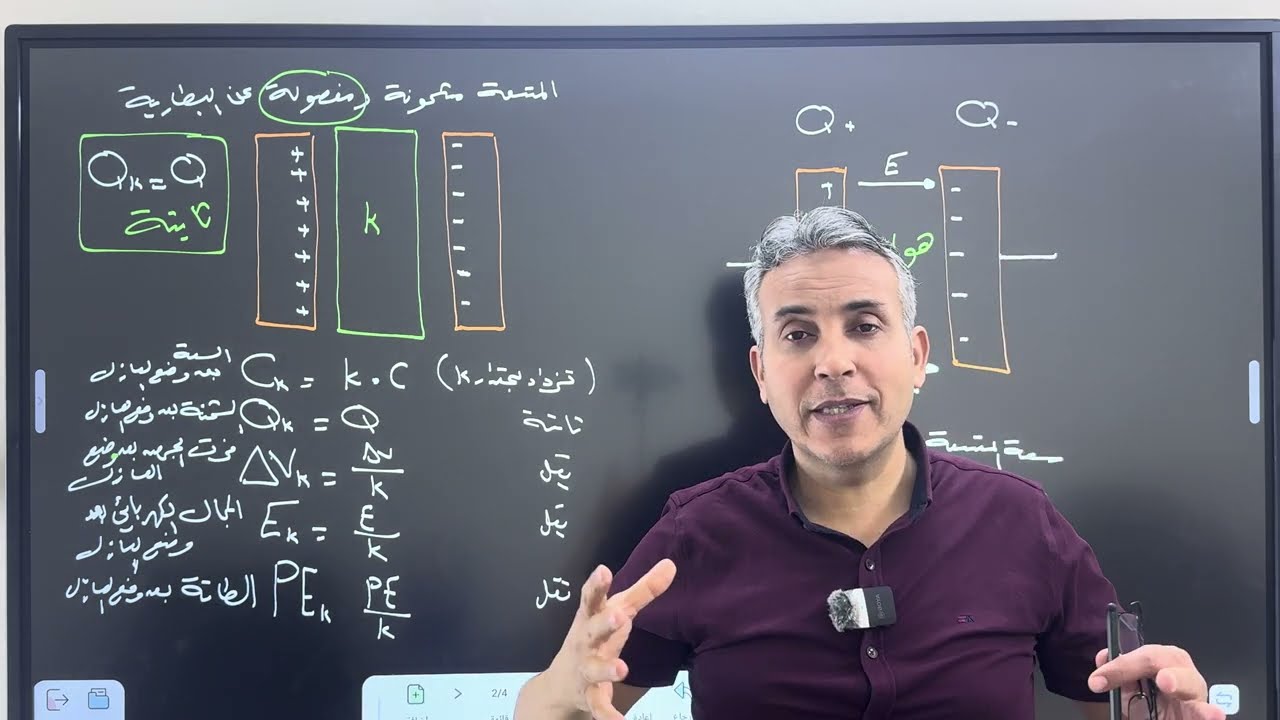 المحاضرة ٤ الفصل الاول / المتسعة / تاثير العازل