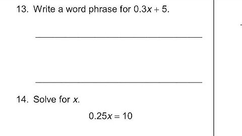7R Module 6 Study Guide Problems 13 & 14