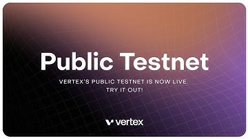 Vertex Protocol testnet by mobile