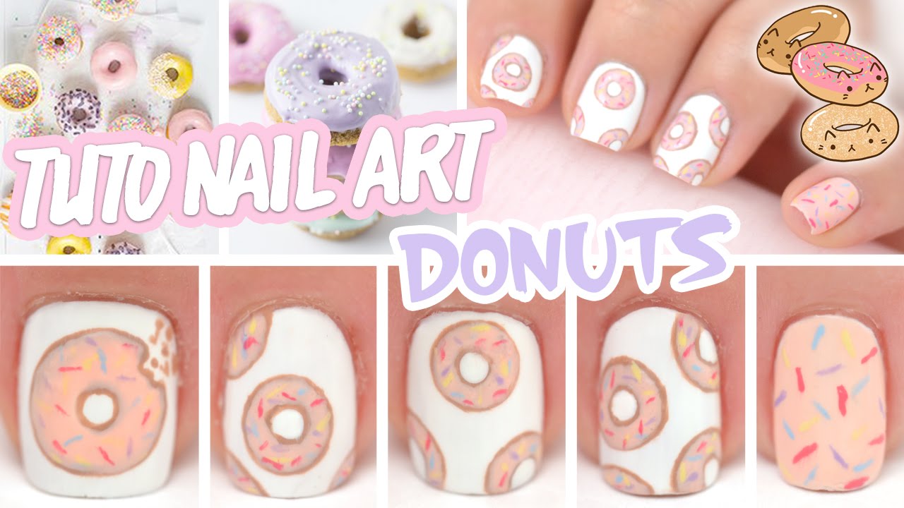 Nail art ♡ Donuts