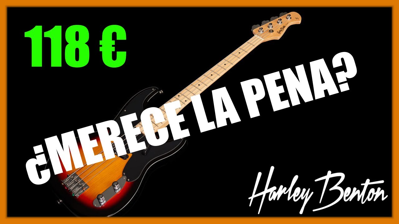 💥🎸ANÁLISIS/REVIEW 🎸💥 Bajo Harley Benton PB-50 SB Vintage Series en  Español - YouTube