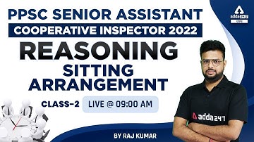 PPSC Senior Assistant, Cooperative Inspector 2022 | PPSC Reasoning | Sitting Arrangement #2