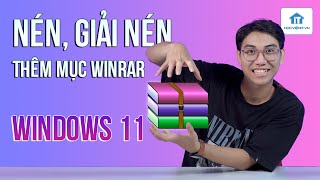 Hướng dẫn nén và giải nén tệp, thêm mục win rar bị thiếu trên Windows 11 screenshot 3