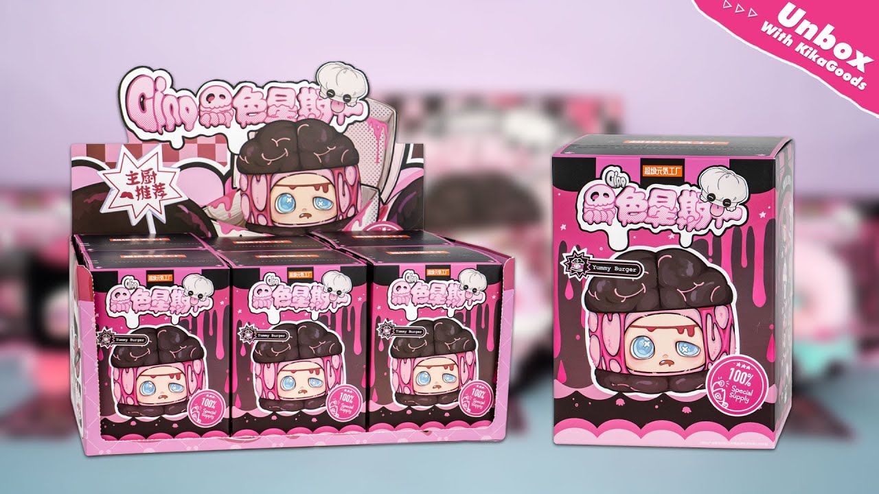 Unboxing Cino Black Monday Series Plush Blind Box #kikagoods