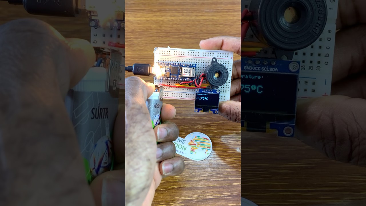 Accessing INTERNAL temperature of the Arduino Nano 33 IoT #electronics #arduino #technology