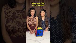 Ramayana Quiz | Diwali special video!🪔 Mom vs Daughter Edition #ytshorts #ytshortsindia