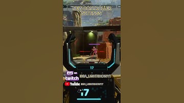 New controller settings! #apexlegendsclips #apexsettings