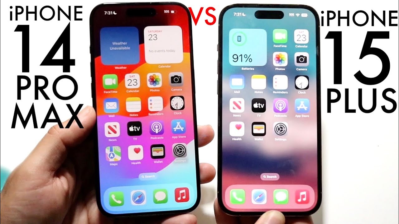 iPhone 15 Pro Max vs 15 Pro / 15 Plus / 15 / 14 / 13 Battery Test! 