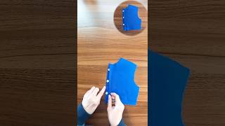 Let's diy a hidden button placket✨️ #sewing #diy #button #tutorial #shorts #youtubeshorts