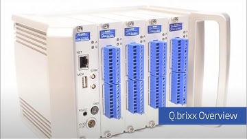 Gantner Instruments Q.brixx Overview