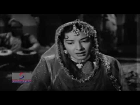 Yun Hasraton Ke Daagh - Lata Mangeshkar - ADALAT - Pradeep Kumar, Nargis, Pran