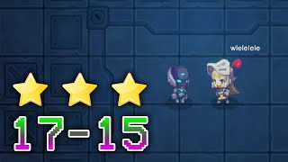 Guardian Tales 17-15 Guide (Full 3 Star) | Vinette's Lab 2nd Floor