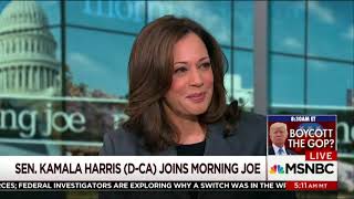 Senator Kamala Harris on Morning Joe