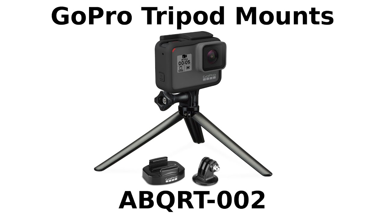 Обзор и распаковка креплений на штатив GoPro Tripod Mounts ABQRT002
