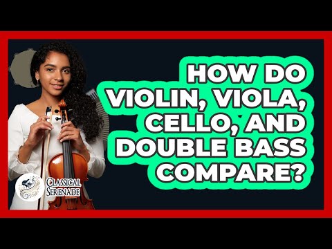 How Do Violin Viola Cello And Double Bass Compare Classical Serenade