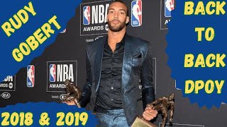 Rudy Gobert - 2018 & 2019 NBA Defensive Player of the Year