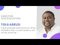 Under 40 ceos tolu adeusi part 1