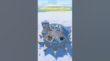 META CIRCLE BASE WALKTHROUGH #rust #rustbase #rustgame #rustconsole #rustbasedesign  #rustbunker