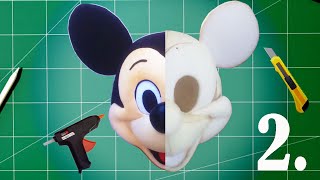 Como hacer Botargas - cabeza de Mickey (parte 2)