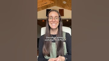 One minute writing workshop: A & B plots #howtowrite #writingadvice #writer #writingcommunity #books