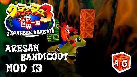Crash Bandicoot 3 (Japanese Version) - Dino Might! v1 [Mod by Aresan Bandicoot].