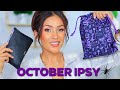 IPSY GLAM BAG &amp; GLAM BAG PLUS October Unboxing 2022