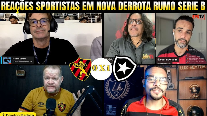 REAÇÕES FLAMENGUISITAS e SPORTISTAS em SPORT 0 X 1 BOTAFOGO | CUIABANO NA BACIA DAS ALMAS