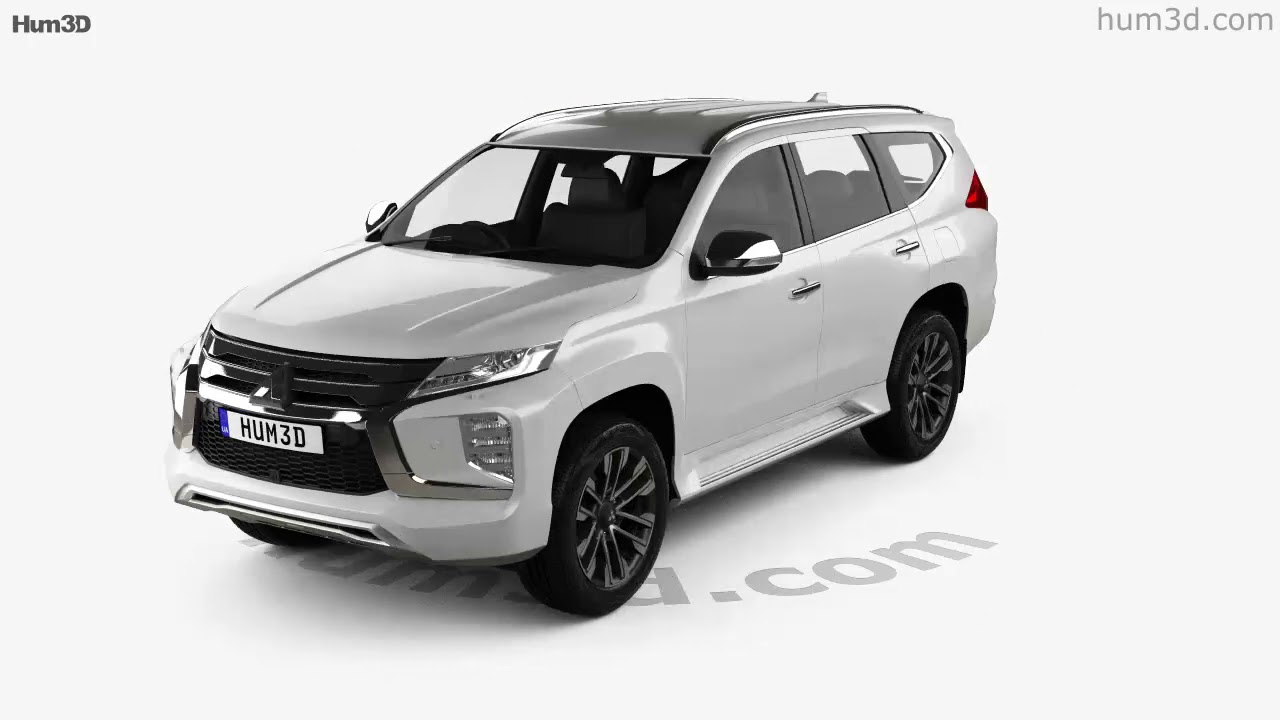 Mitsubishi Pajero Sport 2019 3D model by YouTube