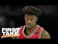 Dwyane Wade Compares Teammate Jimmy Butler To LeBron James | First Take | April 18, 2017