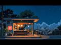 Cozy Night Cafe ☕ Lofi for Late Night Relax &amp; Study 🌙 Peaceful City Lights Vibes