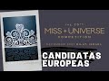 LAS CANDIDATAS RUMBO A MISS UNIVERSO 2021 (ISRAEL) DEL CONTINENTE EUROPEO