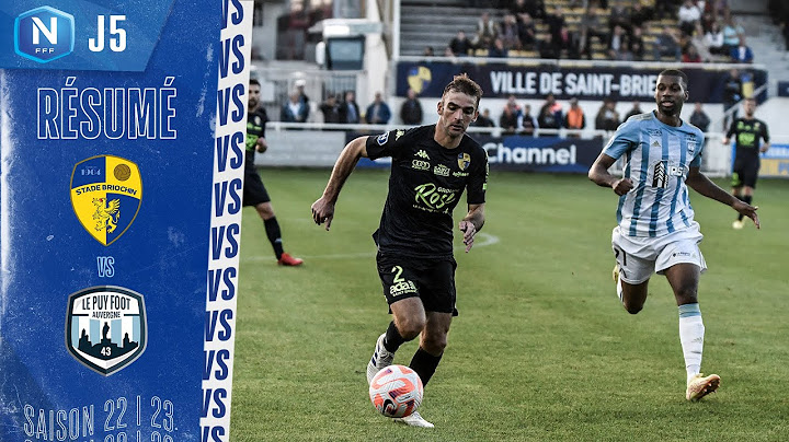 J5 | Stade Briochin - Le Puy Foot 43 (0-1), le résumé | National FFF 2022-2023