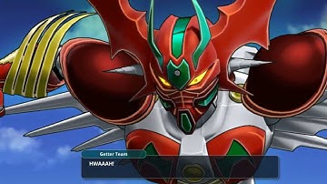 Super Robot Wars Y Getter Robo Arc 1 All Attacks (Nagare)