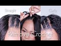 V PART NO LEAVE OUT CROCHET WIG | How to Remove