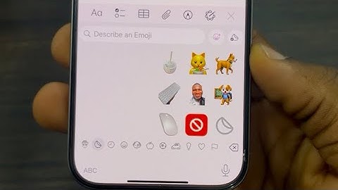 How to Delete Custom Emojis on iPhone - Genmoji